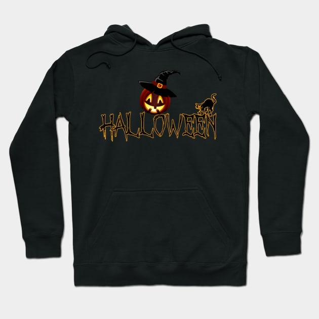 Halloween T-shirt Hoodie by Superboydesign